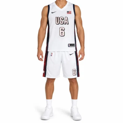 ست بسکتبالی سفید USA کد 6686