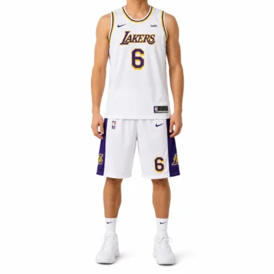 ست بستکبالی سفید LAKERS کد 6684