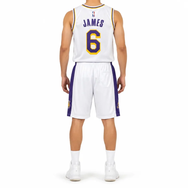 ست بستکبالی سفید LAKERS کد 6684