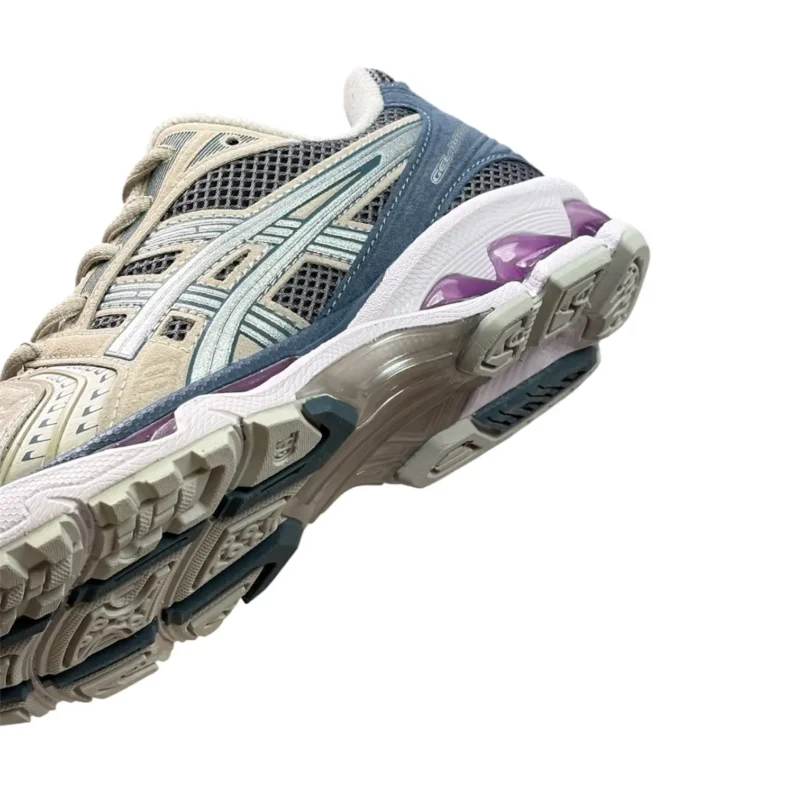 کفش اسپورت زنانه اسیکس طوسی آبی