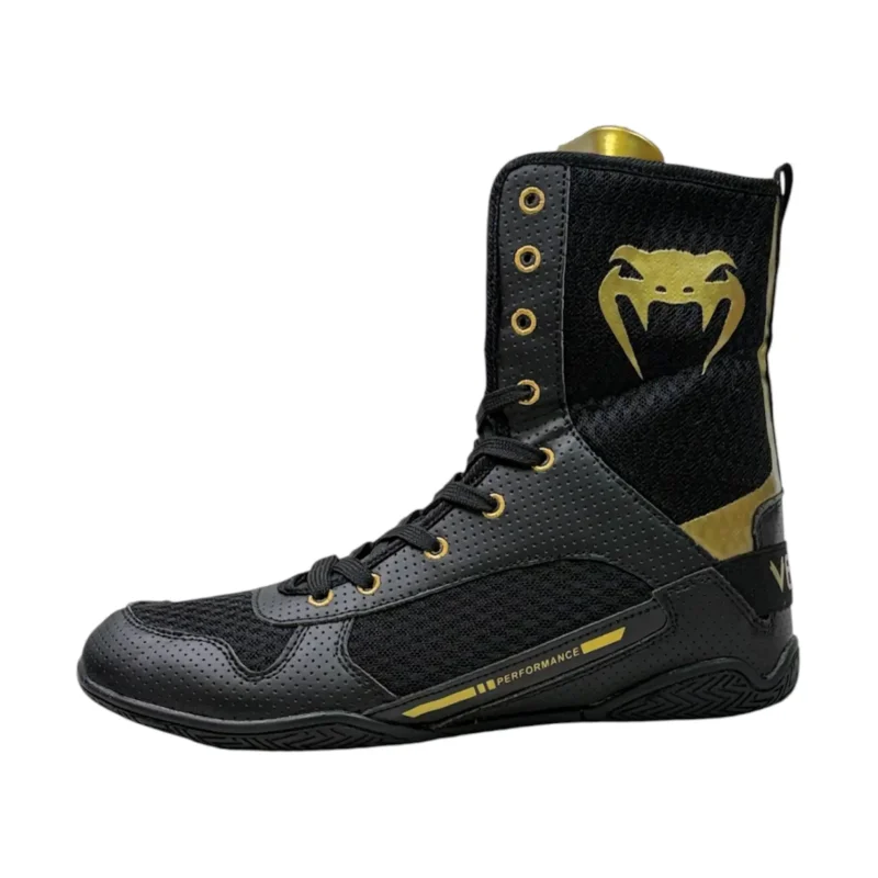 کفش بوکس مشکی طلایی ونوم